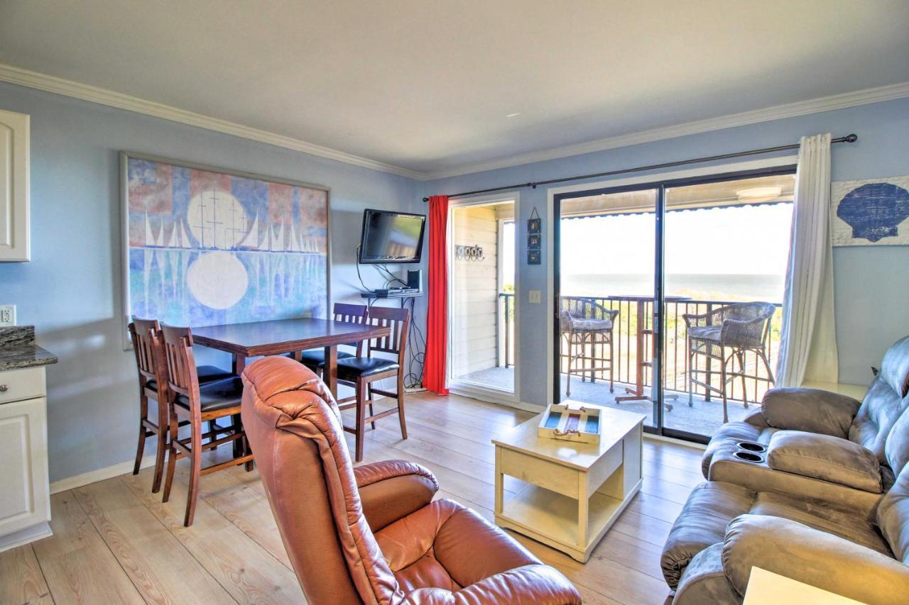 Oceanfront Condo With Beach View, Pool And Tennis! هيلتون رئيس جزيرة المظهر الخارجي الصورة