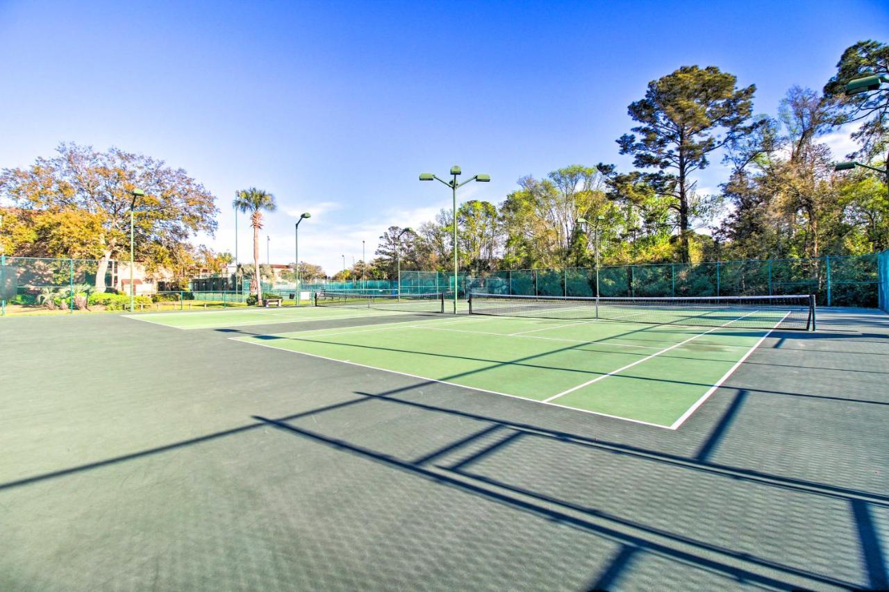 Oceanfront Condo With Beach View, Pool And Tennis! هيلتون رئيس جزيرة المظهر الخارجي الصورة